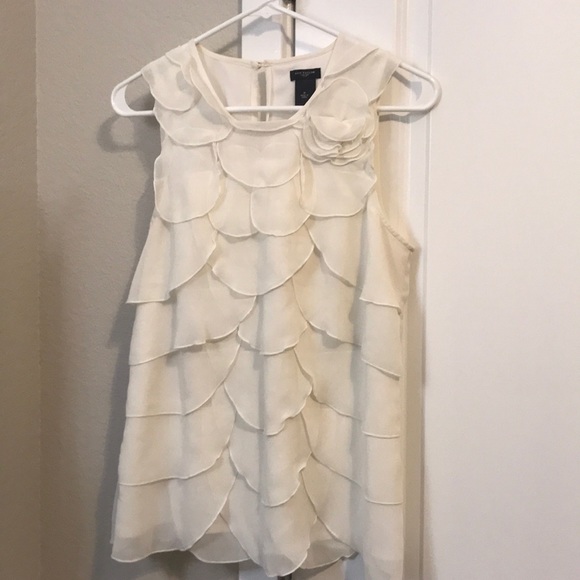 Ann Taylor Tops - Ann Taylor winter white blouse